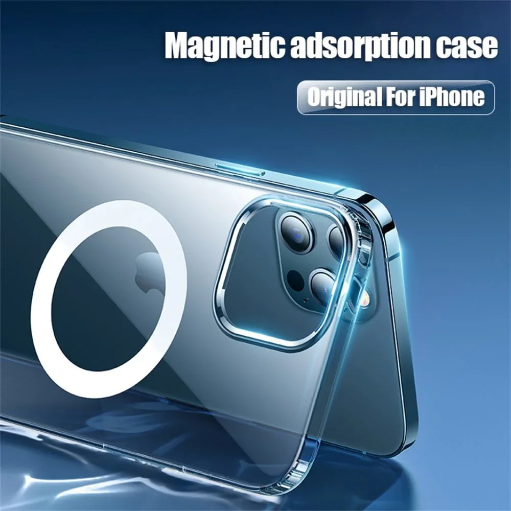 NEW iPhone 14/13/12/Plus/Pro/Max MagSafe Transparent phone case